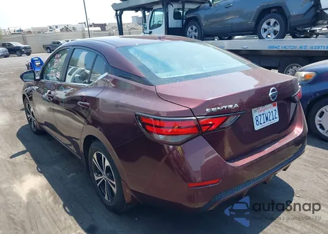 2022 Nissan Sentra Sv Xtronic Cvt из США, поврежденный, VIN 3N1AB8CV5NY217175